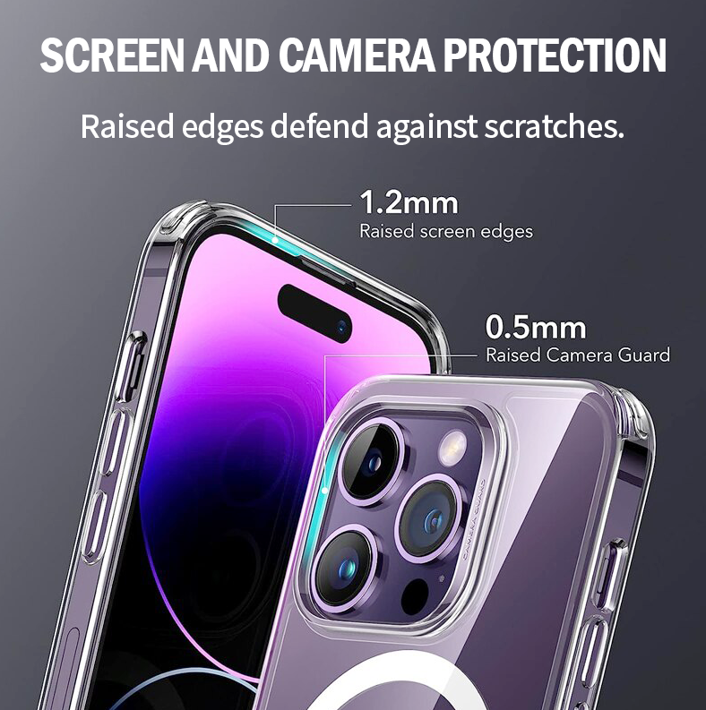  for iPhone 15 Pro Max Case with Metal Camera Stand [9H Camera  Lens Protector][Compatible with MagSafe] Military Grade Shockproof  Translucent Matte Magnetic Phone Case for iPhone 15 Pro Max - White 