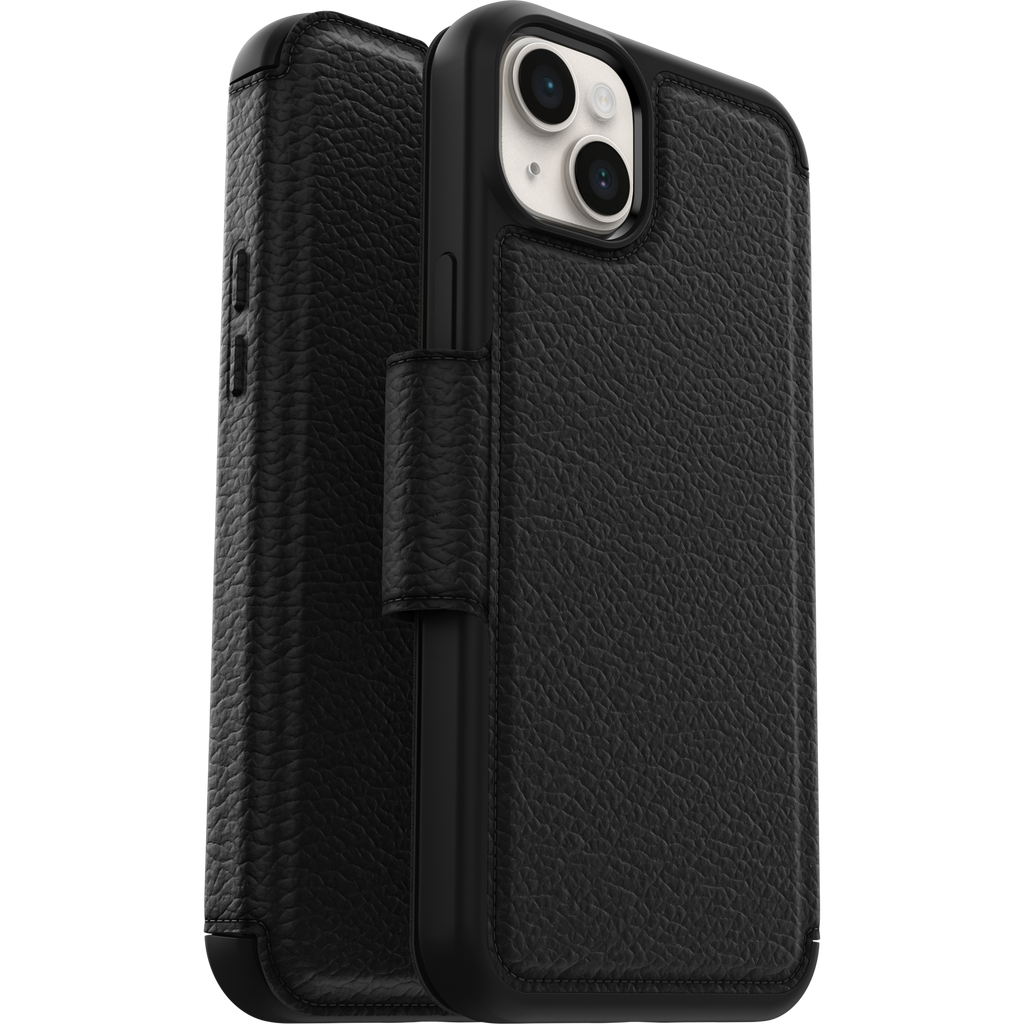 OtterBox Strada Series Leather Case iPhone 14 Plus Black